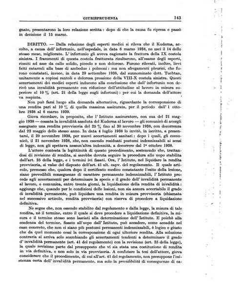 Rassegna della previdenza sociale assicurazioni e legislazione sociale, infortuni e igiene del lavoro