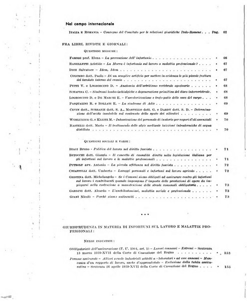 Rassegna della previdenza sociale assicurazioni e legislazione sociale, infortuni e igiene del lavoro