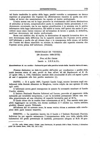 Rassegna della previdenza sociale assicurazioni e legislazione sociale, infortuni e igiene del lavoro