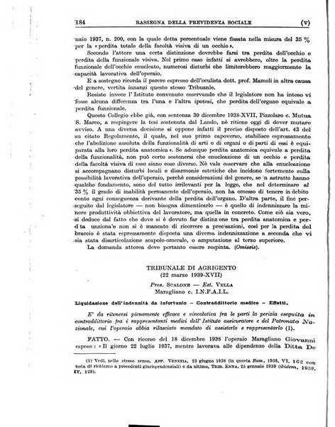 Rassegna della previdenza sociale assicurazioni e legislazione sociale, infortuni e igiene del lavoro