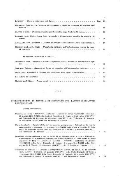 Rassegna della previdenza sociale assicurazioni e legislazione sociale, infortuni e igiene del lavoro