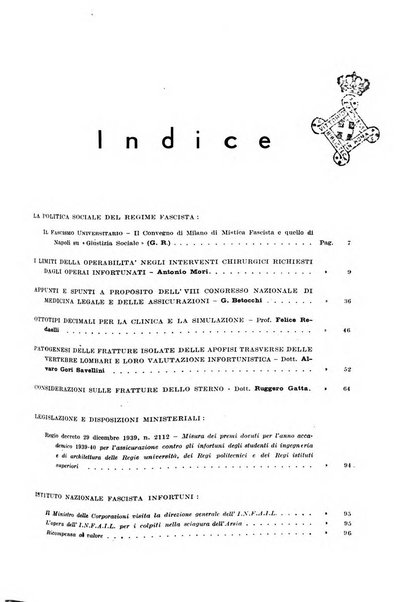 Rassegna della previdenza sociale assicurazioni e legislazione sociale, infortuni e igiene del lavoro