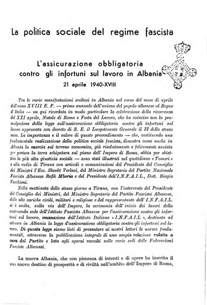 Rassegna della previdenza sociale assicurazioni e legislazione sociale, infortuni e igiene del lavoro