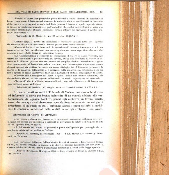 Rassegna della previdenza sociale assicurazioni e legislazione sociale, infortuni e igiene del lavoro