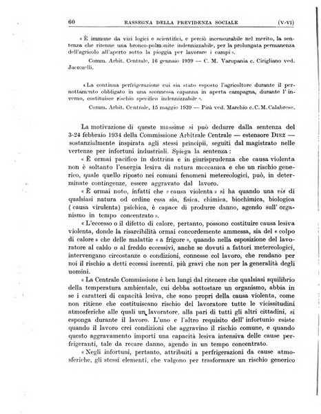 Rassegna della previdenza sociale assicurazioni e legislazione sociale, infortuni e igiene del lavoro