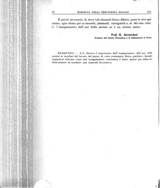 Rassegna della previdenza sociale assicurazioni e legislazione sociale, infortuni e igiene del lavoro