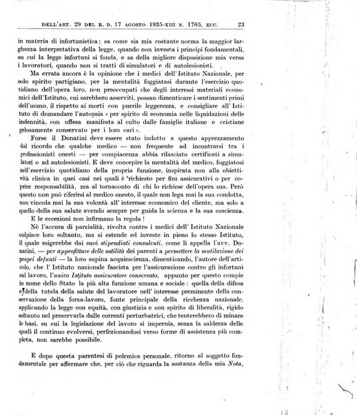 Rassegna della previdenza sociale assicurazioni e legislazione sociale, infortuni e igiene del lavoro