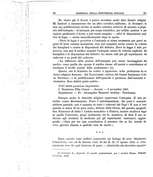 Rassegna della previdenza sociale assicurazioni e legislazione sociale, infortuni e igiene del lavoro