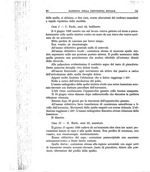 Rassegna della previdenza sociale assicurazioni e legislazione sociale, infortuni e igiene del lavoro