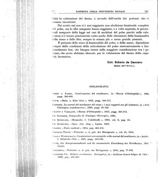 Rassegna della previdenza sociale assicurazioni e legislazione sociale, infortuni e igiene del lavoro