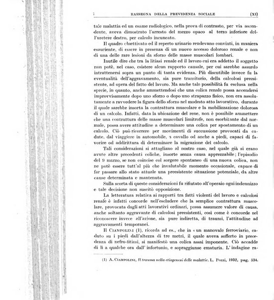 Rassegna della previdenza sociale assicurazioni e legislazione sociale, infortuni e igiene del lavoro