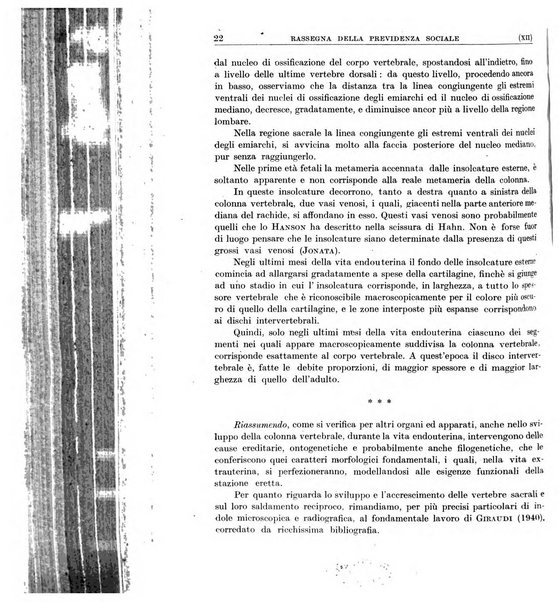 Rassegna della previdenza sociale assicurazioni e legislazione sociale, infortuni e igiene del lavoro