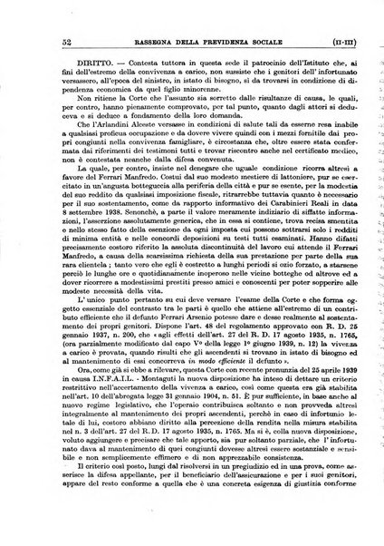 Rassegna della previdenza sociale assicurazioni e legislazione sociale, infortuni e igiene del lavoro