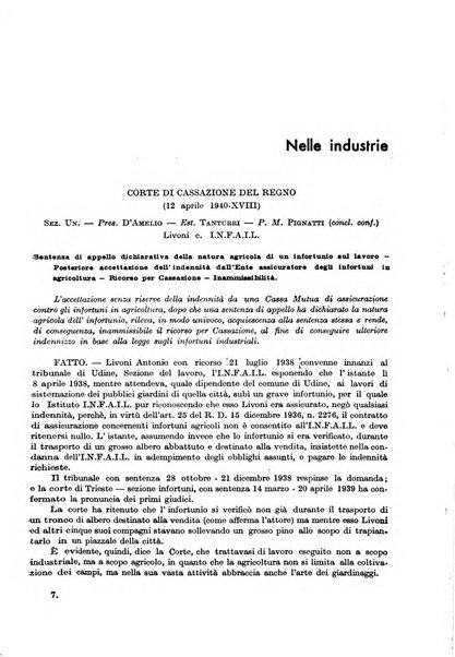 Rassegna della previdenza sociale assicurazioni e legislazione sociale, infortuni e igiene del lavoro