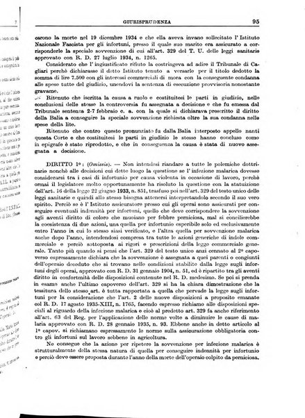 Rassegna della previdenza sociale assicurazioni e legislazione sociale, infortuni e igiene del lavoro