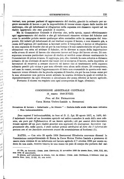 Rassegna della previdenza sociale assicurazioni e legislazione sociale, infortuni e igiene del lavoro