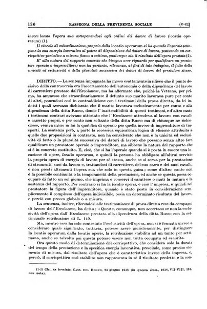 Rassegna della previdenza sociale assicurazioni e legislazione sociale, infortuni e igiene del lavoro