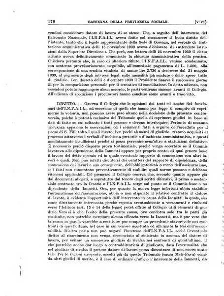 Rassegna della previdenza sociale assicurazioni e legislazione sociale, infortuni e igiene del lavoro