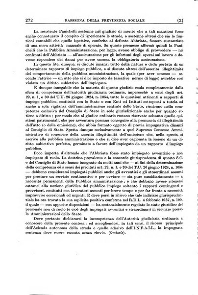 Rassegna della previdenza sociale assicurazioni e legislazione sociale, infortuni e igiene del lavoro