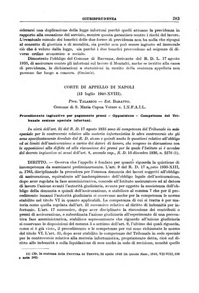 Rassegna della previdenza sociale assicurazioni e legislazione sociale, infortuni e igiene del lavoro