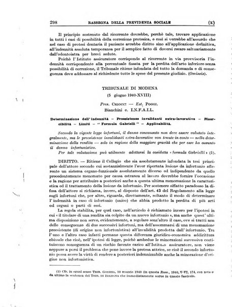 Rassegna della previdenza sociale assicurazioni e legislazione sociale, infortuni e igiene del lavoro