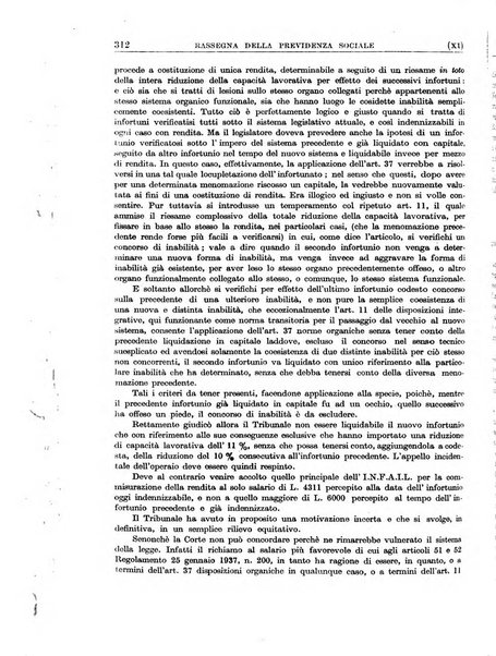 Rassegna della previdenza sociale assicurazioni e legislazione sociale, infortuni e igiene del lavoro