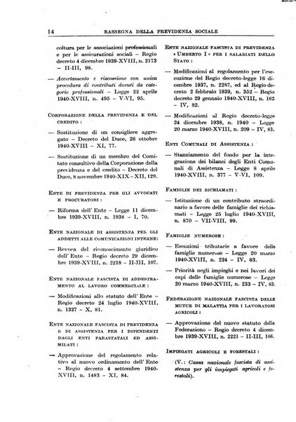 Rassegna della previdenza sociale assicurazioni e legislazione sociale, infortuni e igiene del lavoro