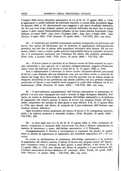 Rassegna della previdenza sociale assicurazioni e legislazione sociale, infortuni e igiene del lavoro