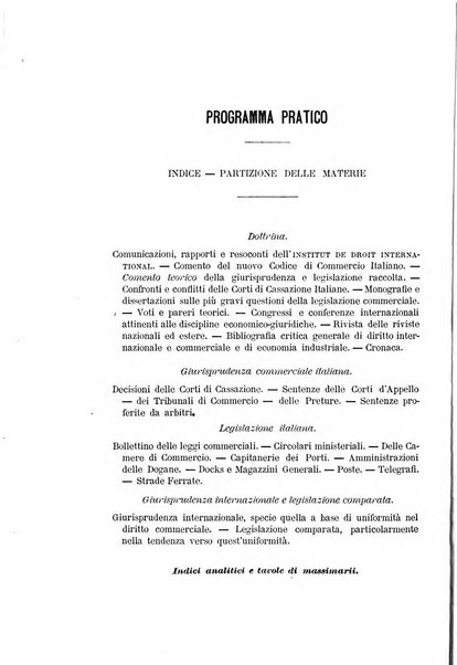 Rassegna di diritto commerciale italiano e straniero raccolta internazionale di dottrina, giurisprudenza e legislazione commerciale comparata