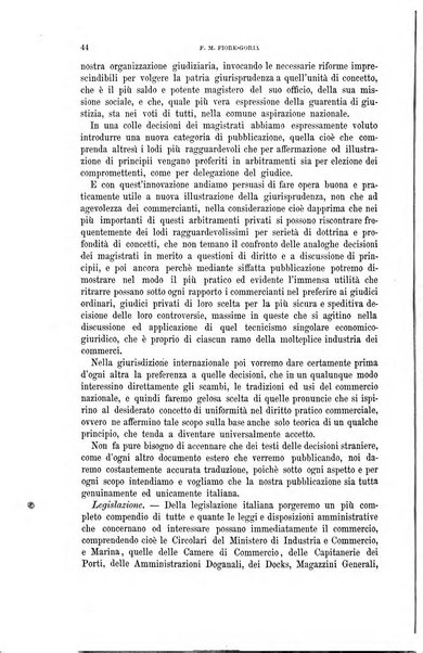 Rassegna di diritto commerciale italiano e straniero raccolta internazionale di dottrina, giurisprudenza e legislazione commerciale comparata