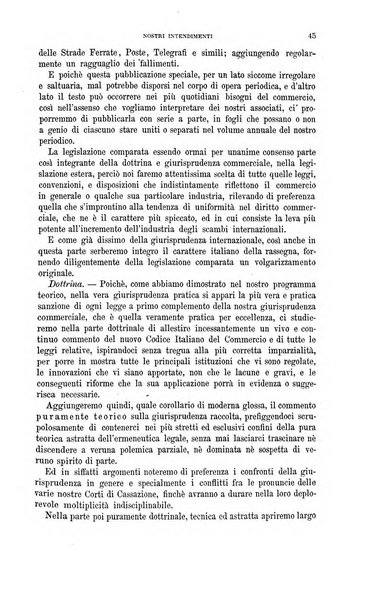 Rassegna di diritto commerciale italiano e straniero raccolta internazionale di dottrina, giurisprudenza e legislazione commerciale comparata