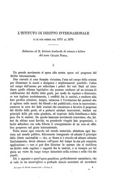 Rassegna di diritto commerciale italiano e straniero raccolta internazionale di dottrina, giurisprudenza e legislazione commerciale comparata