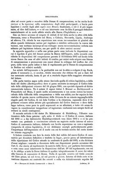 Rassegna di diritto commerciale italiano e straniero raccolta internazionale di dottrina, giurisprudenza e legislazione commerciale comparata