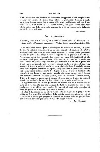 Rassegna di diritto commerciale italiano e straniero raccolta internazionale di dottrina, giurisprudenza e legislazione commerciale comparata