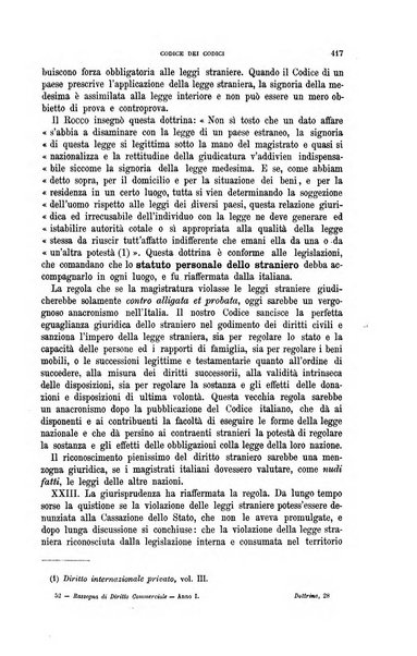 Rassegna di diritto commerciale italiano e straniero raccolta internazionale di dottrina, giurisprudenza e legislazione commerciale comparata