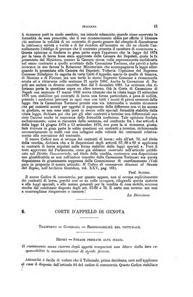 Rassegna di diritto commerciale italiano e straniero raccolta internazionale di dottrina, giurisprudenza e legislazione commerciale comparata