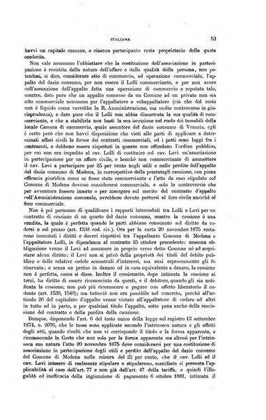 Rassegna di diritto commerciale italiano e straniero raccolta internazionale di dottrina, giurisprudenza e legislazione commerciale comparata