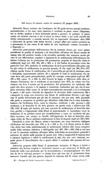 Rassegna di diritto commerciale italiano e straniero raccolta internazionale di dottrina, giurisprudenza e legislazione commerciale comparata