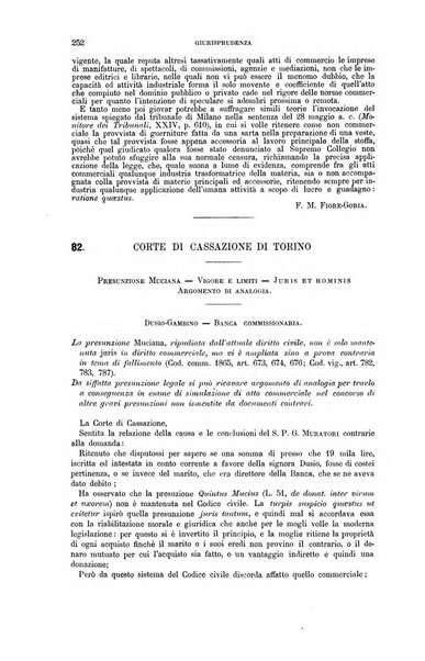 Rassegna di diritto commerciale italiano e straniero raccolta internazionale di dottrina, giurisprudenza e legislazione commerciale comparata