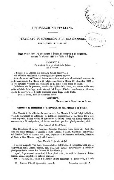 Rassegna di diritto commerciale italiano e straniero raccolta internazionale di dottrina, giurisprudenza e legislazione commerciale comparata