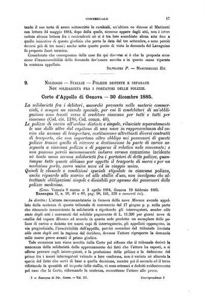 Rassegna di diritto commerciale italiano e straniero raccolta internazionale di dottrina, giurisprudenza e legislazione commerciale comparata