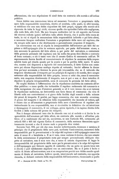 Rassegna di diritto commerciale italiano e straniero raccolta internazionale di dottrina, giurisprudenza e legislazione commerciale comparata