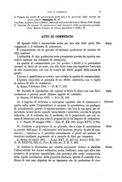 Rassegna di diritto commerciale italiano e straniero raccolta internazionale di dottrina, giurisprudenza e legislazione commerciale comparata