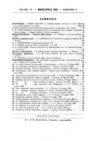 Rassegna di diritto commerciale italiano e straniero raccolta internazionale di dottrina, giurisprudenza e legislazione commerciale comparata