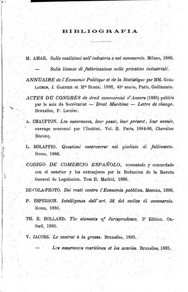 Rassegna di diritto commerciale italiano e straniero raccolta internazionale di dottrina, giurisprudenza e legislazione commerciale comparata