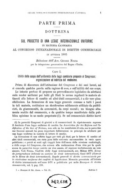 Rassegna di diritto commerciale italiano e straniero raccolta internazionale di dottrina, giurisprudenza e legislazione commerciale comparata