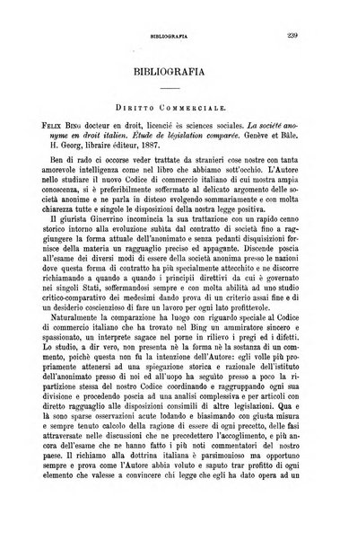 Rassegna di diritto commerciale italiano e straniero raccolta internazionale di dottrina, giurisprudenza e legislazione commerciale comparata