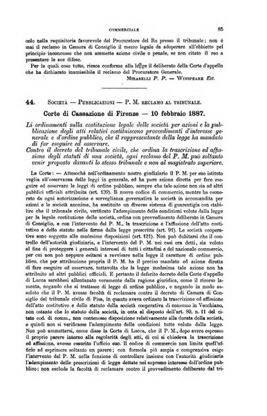 Rassegna di diritto commerciale italiano e straniero raccolta internazionale di dottrina, giurisprudenza e legislazione commerciale comparata