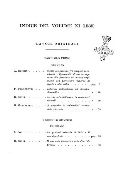 Rassegna di fisiopatologia clinica e terapeutica