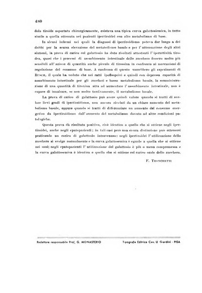 Rassegna di fisiopatologia clinica e terapeutica